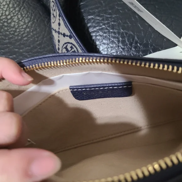 Tory Burch Navy Miller Mini Crossbody Bag Nwt - Picture 12 of 12